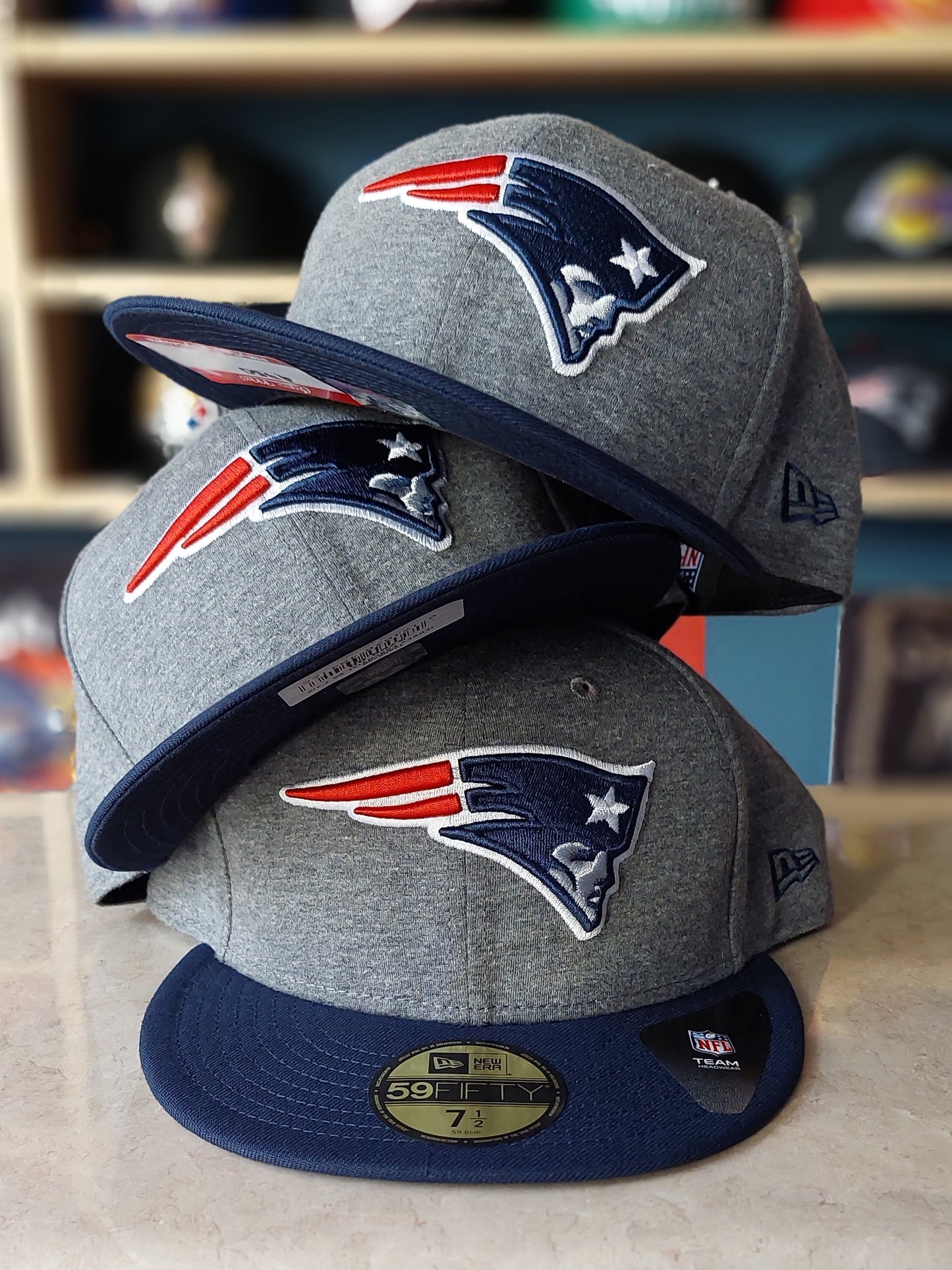 New England Patriots NFL 59FIFTY Jersey Essentials – Caps México
